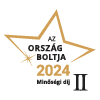 Ország Boltja 2024 Minőségi díj Szépségápolás és egészség kategória II. Helyezett