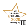 Ország Boltja 2020 Minőségi díj Számítástechnika kategória III. Helyezett